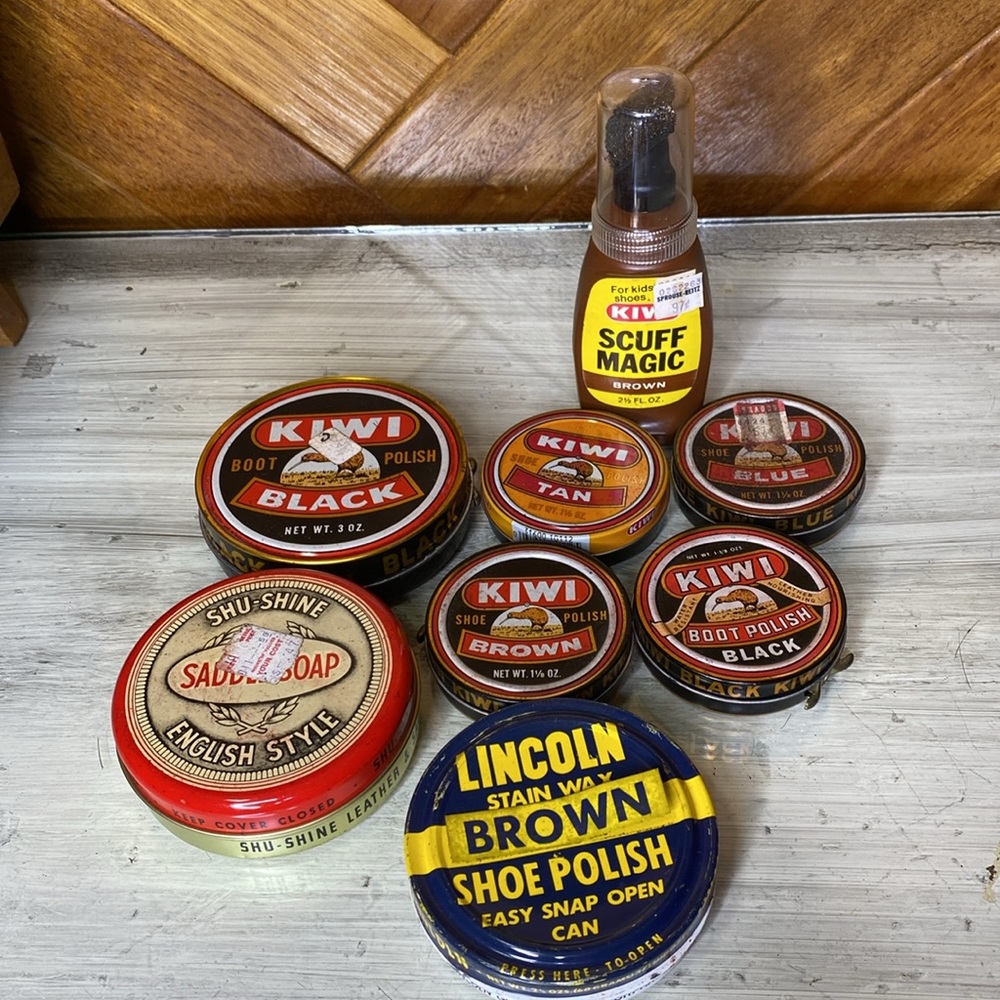 Vintage Shoe Shine Chest by Esquire - Picture 9 of 11